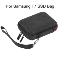 EVA Portable Universal Hard Carrying Box Storage Bags Pouch for Samsung T7 SSD Bag Hard Drive Pouch Protective Bags Accessories