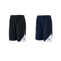 【MIZUNO 美津濃】服裝 一起運動 羽球針織短褲 24SS(72TBBA0209)