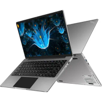 WOZIFAN Laptop 14" Windows 11 6GB RAM 128GB SSD Support 1TB SSD Expansion Laptop 2.4G+5G WiFi BT4.2 USB HDMI 1920x1080 FHD Gray