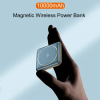 10000mAh Magnetic Qi Wireless Charger Power Bank for iPhone 14 13 12 Pro Max Mini Powerbank for Samsung Huawei Xiaomi Poverbank