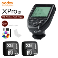 In Stock Godox Xpro-S TTL II 2.4G X System Wireless Control Remote Trigger with 2x X1R-S Controller Receiver for Sony Flash