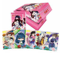 12/24/48Box Wholesale Nuyasha Collection Box Cards Booster Rare PR Anime Table Playing Game Board Kids Adult Toys Christmas Gift