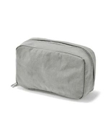 Muji Cosmetic Pouch / Dompet Kosmetik Muji Jepang Size L green