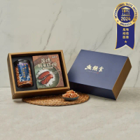 【魚饌食】特級杏仁櫻花蝦x蒲燒鮪魚腹排禮盒(日式 蒲燒鮪魚 年節禮盒 送禮首選)