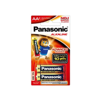 PANASONIC ถ่านอัลคาไลน์ รุ่น LR6T/2B สีทอง ขนาด AA (แพ็ค 2 ก้อน)