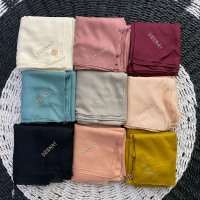 READY DEENAY LIZA MATTE GOLD LOGO Jilbab Wanita