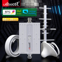 Callboost network booster 900 1800 2100 signal amplifier 4G-FD-LTE 2600 internet signal booster mobile phone amplifier 4g 700mhz
