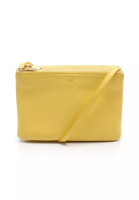 Celine 二奢 Pre-loved Celine trio Small Shoulder bag leather yellow