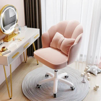 Modern Computer Bedroom Pink Cute Girl Gaming Home Comfortable Accent Chair Desk Swivel Chair Makeup Seggioloni Home Furniture