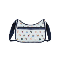 【Lesportsac】經典斜背包 側背包 送禮 禮物(晴空貓語)