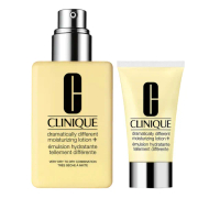 【CLINIQUE 倩碧】穩肌神隊友奇蹟乳組(平衡修護奇蹟乳125ml+平衡修護奇蹟乳50ml_小黃油)