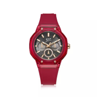 Expedition Jam Tangan Wanita Expedition E 6859 BF RRGGRRE Women Rubber Strap