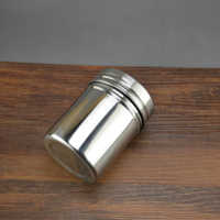 304不銹鋼便攜密封罐 迷你咖啡豆罐 茶葉罐 調味罐 密封罐 干貨罐