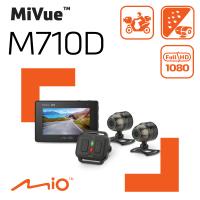 【MIO】MiVue M710D 勁系列 分離式夜視進化 雙鏡頭機車行車記錄器