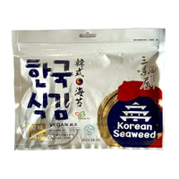 【三味屋】韓式麻油海苔原味30g ｜雙潔淨標章(clean label) 清真(HALAL)認証 韓式海苔