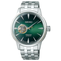 seiko SK037 精工錶 Presage SK037 4R38-01N0G(SSA441J1) 時尚開芯鏤空機械腕錶/綠面 40.5mm｜樂天全館特惠中★指定刷卡回饋10%