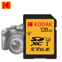 Kodak Memory Card Extreme PRO 256GB 128GB SD Card Class10 U3 V30 UHS-I 64G SDXC Flash Card 4K UHD For 1080p 3D Full HD Camera