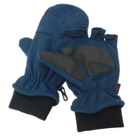 【VOSUN】新款 DINTEX 輕量防風防水翻蓋兩用手套/V-586 深藍