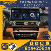 For BMW 5 Series F10 F11 2011 -2017 Android Car Radio 2Din Stereo Receiver Autoradio Multimedia Player GPS Navi Head Unit Screen