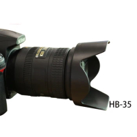 BIZOE Camera lens hood HB-35 Nikon18-200 lens SLR D7000 D7100 D7200D7500D850 D810 D750 camera 72mm accessories reversible button