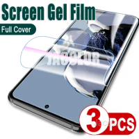 3PCS Gel Film For Xiaomi 12T Pro 12 Lite 12s Ultra Hydrogel Front Screen Protector For Xiaomi12T Xiaomi12 12 t Not Safety Glass