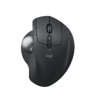 Logitech MX Ergo S USB/藍牙無線軌跡球滑鼠 黑色 (平行進口貨品) (V008) 