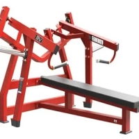 Free Weight Plate Loaded Strength Machine Horizontal Bench Press for Gym Work Out Bench Gym Bench Gym Equipment
