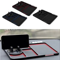 Magic Car Dashboard Sticky Mat Anti Slip Pad Phone Holder For Keys Coins Sunglass Grip Pad Mini Parking Plate Dropshipping