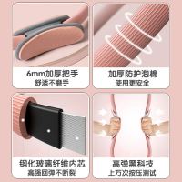 腿部抗阻圈中老年人四肢抗阻力鍛煉肌肉瑜伽圈多功能普拉提訓練圈【尚宜家居】