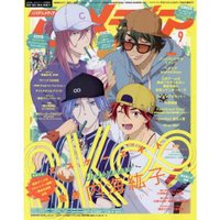 ANIMEDIA 9月號2021附IDOLiSH7資料夾.SK8 the Infinity/精靈寶可夢海報