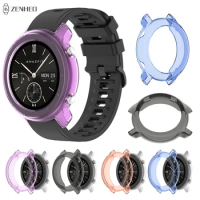 Soft TPU Protector Case For Xiaomi Huami Amazfit GTR 42mm 47mm/GTR 3 Pro Smart Watch Case Clear Protective Sleeve