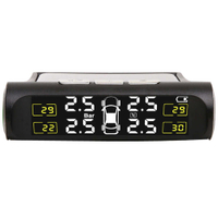 【小婷電腦】TP-S8 太陽能胎壓偵測器 四輪偵測 即時顯示 胎溫/胎壓/漏氣偵測 太陽能+USB充電