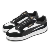 Puma 休閒鞋 Court Classic Street SD 男鞋 女鞋 黑 白 皮革 低筒 復古 情侶鞋 40021501