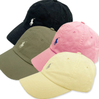 【RALPH LAUREN】POLO刺繡小馬LOGO鴨舌/棒球帽(多色選一)
