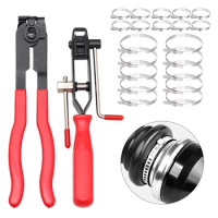 CV Joint Boot Clamp Pliers, Ear Clamps Plierss,Small/Large CV Boot Clamps,CV Clamp Tool Drive Shaft CV Boot Clamp For Most Cars