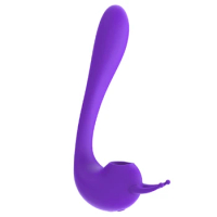 20RF Vibrating Spot Licking Vibrator Dildo Clitoral Vaginal Stimulator