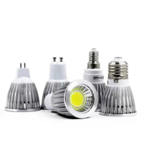 LED light 9W 12W 15W 20W COB MR16 GU10 E27 E14 LED downlight Sportlight lamp High Power bulb MR16 E27 GU10 GU5.3 E14 COB bulb