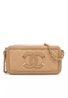 Chanel 二手 Chanel Caviar Cc Filigree 斜背包