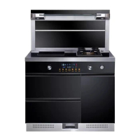 Integrated kitchen range gas stove with oven Electric natural all-in-one oven gas stove cooker