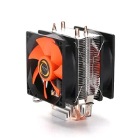 Efficient Cooling CPU Cooler Fan 3pin For Intel LGA 1150 1151 1155 1156 775 1200 AMD AM3 AM4 Quiet Ventilador Silent Radiator