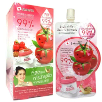 (1กล่อง/6ซอง) ) Smooto เจลน้ำมะเขือเทศโยเกิร์ต Tomato Bulgaria99% Yogurt Gel เจลน้ำมะเขือเทศโยเกิร์ต