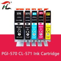 570 571 PGI-570 CLI-571 PGI570 compatible ink cartridge For canon PIXMA MG5750 MG5751 MG5752 MG6850 MG6851 MG6852 TS6050 TS5050