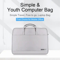 Ninkear Laptop Bag 13 14 15 15.6 Inch For Xiaomi MacBook Air ASUS laptop bag Case Cover Notebook Accessory Women Men Briefcase