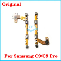Power On Off Button Volume Button Flex Cable For Samsung Galaxy C9 Pro