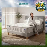 Quantum Hotel Bed Bamboo Rest / Kasur Hotel Premium / Pocket Spring Mattress 25cm 180 x 200