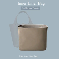 Purse Organizer Insert for Hermes Picotin18/22 Bucket Handbag Leather Bag Insert Lightweight Waterproof Liner Bag Insert
