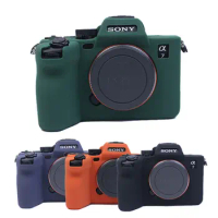 A7M4 Soft Rubber Silicone Case Body Cover Protector Frame Skin for Sony A7IV Camera