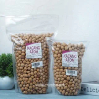 Kacang Atom Kiloan 500gram | katom kacang oven | snack kiloan | jajanan jadul | makanan ringan