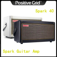 Positive Grid Spark 40 Guitar Amplifier, Electric, Bass and Acoustic  Spark Guitar Amp