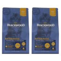 BlackWood 柏萊富 特調幼貓成長(雞肉+米)4磅 2包